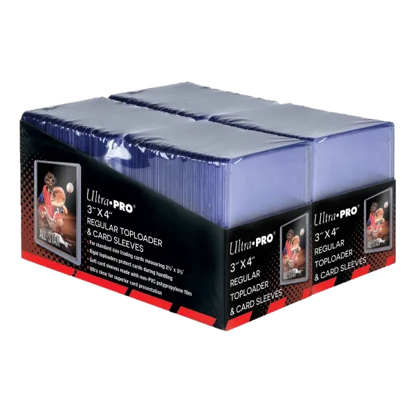 Ultra PRO - 3"x4" Regular Toploader + Soft Sleeves (200er Set)