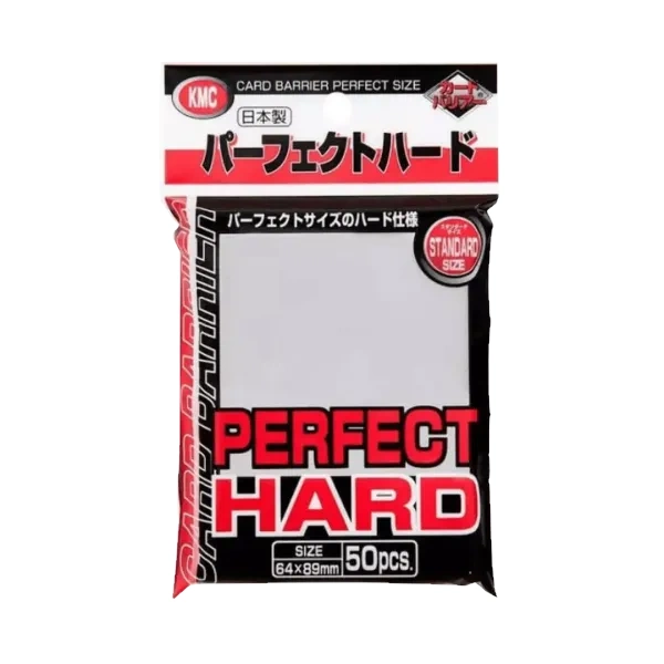 KMC - Perfect Hard Sleeves (50 Stück) - Extra Feste Inner Sleeves Japanisch