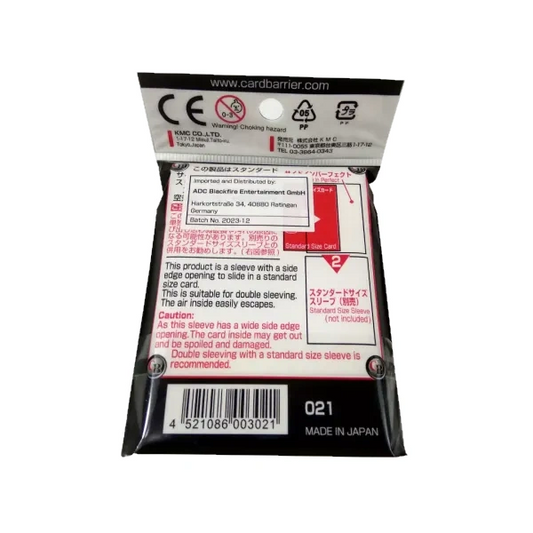 KMC - Side In Perfect Size Sleeves (100 Stück) - Inner Sleeves Japanisch