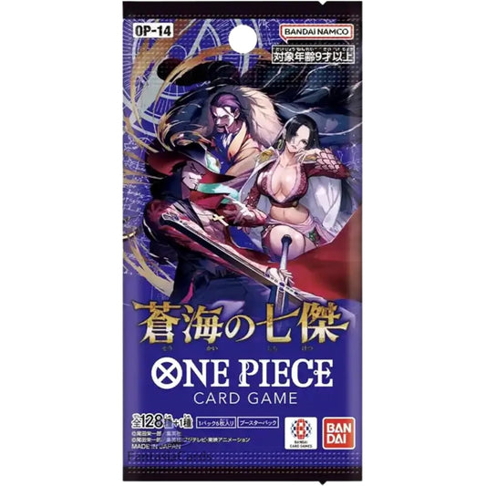 One Piece Card Game - OP14 The Azure Sea's Seven Booster Display - JP