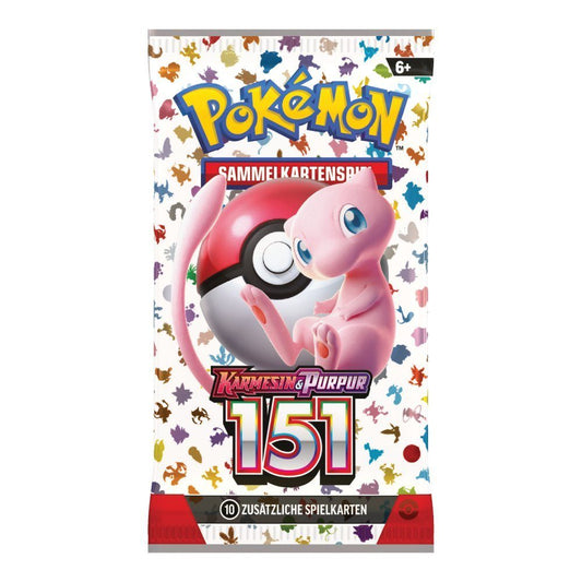 Pokémon Karmesin & Purpur - 151 Top-Trainer-Box - DE