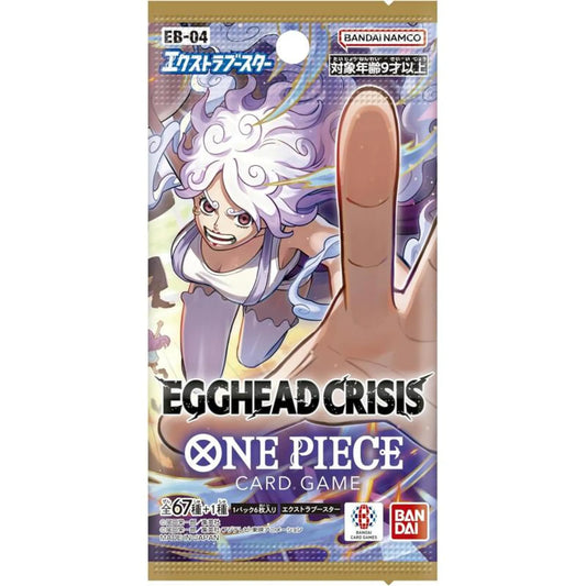 One Piece Card Game - EB04 Egghead Crisis Booster Display - JP