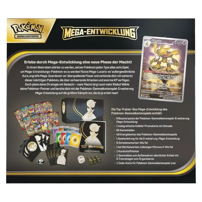 Pokémon - ME02 Mega-Entwicklung Top-Trainer-Box Guardevoir - DE