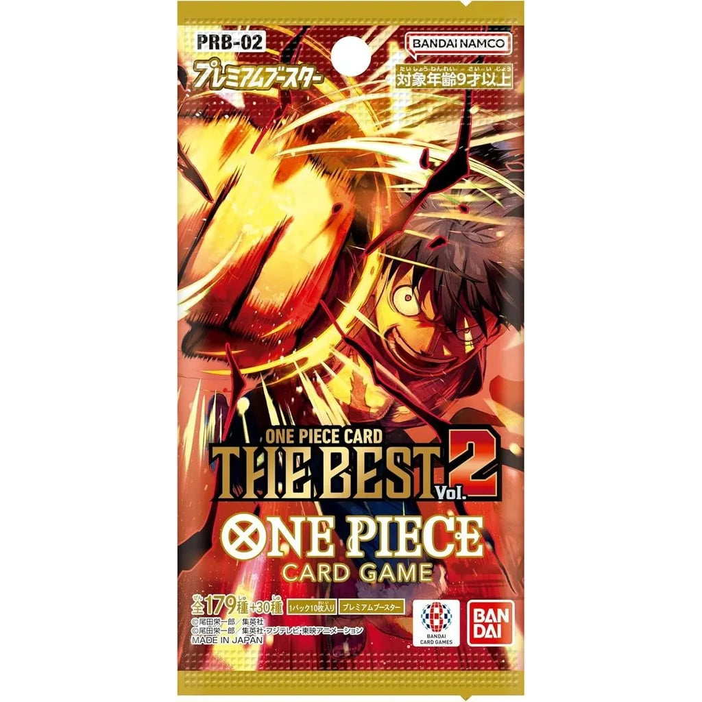 One Piece Card Game - THE BEST Vol.2 PRB-02 Booster Display - JP