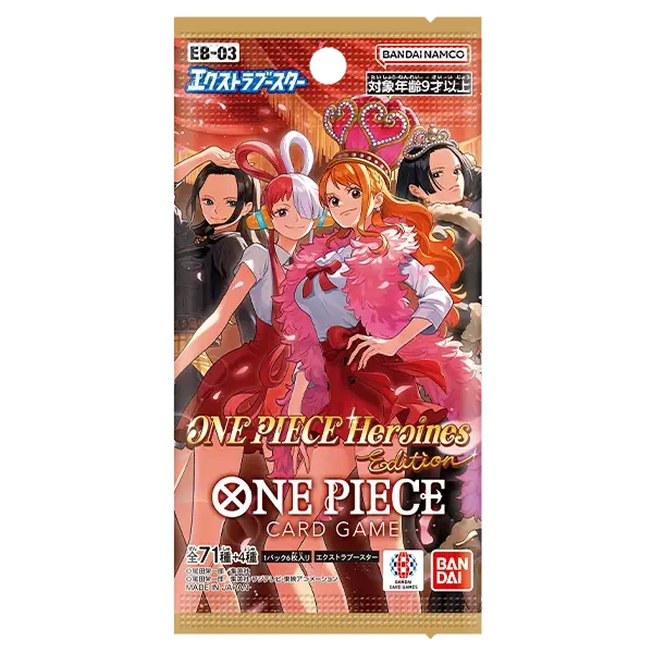 One Piece Card Game - EB03 Heroines Edition Booster Display - JP