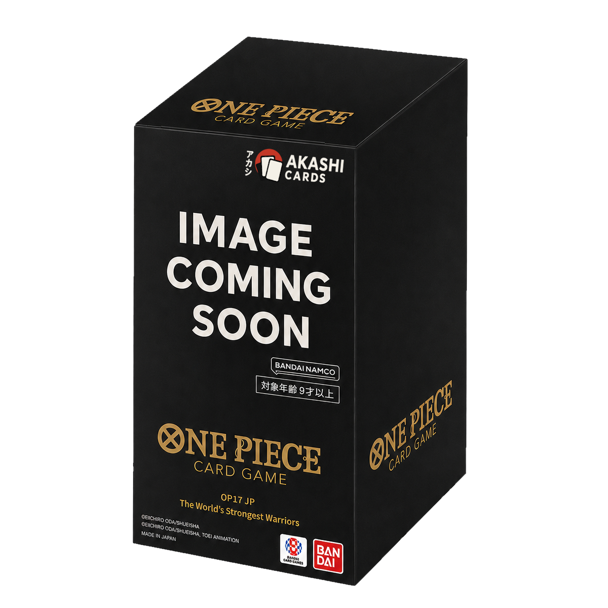 One Piece Card Game - OP17 The World’s Strongest Warriors Booster Display - JP