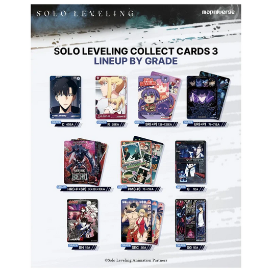 Solo Leveling - Collect Cards Series 3 Booster Display - KR