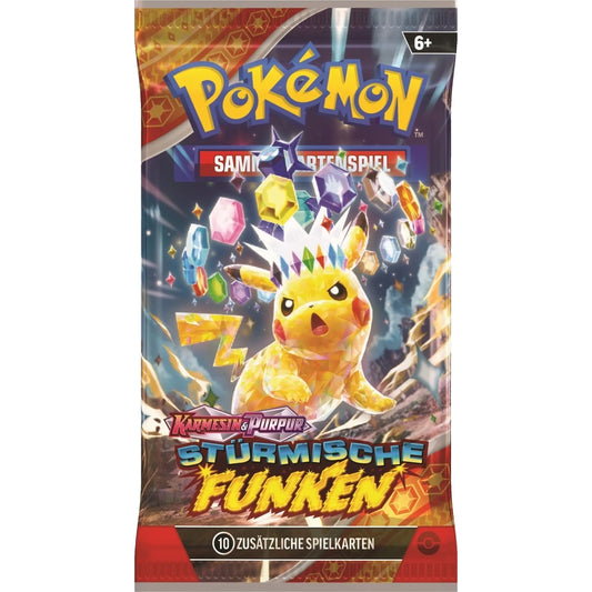 Pokémon - Stürmische Funken Booster Pack - DE