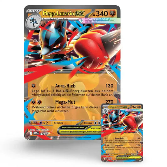 Pokémon - Mega-Lucario ex Figuren-Kollektion - DE