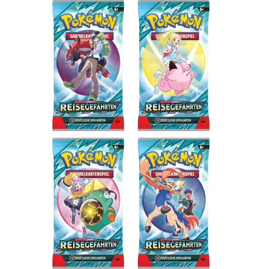 Pokémon Karmesin & Purpur – Reisegefährten Booster Display - DE