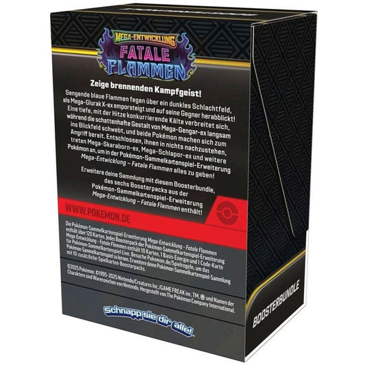 Pokémon Mega-Entwicklung - Fatale Flammen Booster Bundle - DE