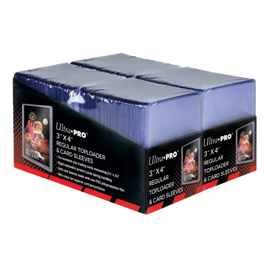 Ultra PRO - 3"x4" Regular Toploader + Soft Sleeves (200er Set)