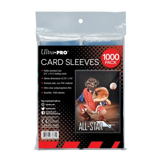 Ultra PRO - Card Sleeves 1000 Pack (Soft Penny Sleeves)