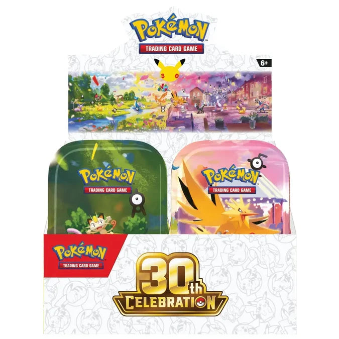 Pokémon - 30th Celebration Mini Tin - EN (Zufälliges Motiv)