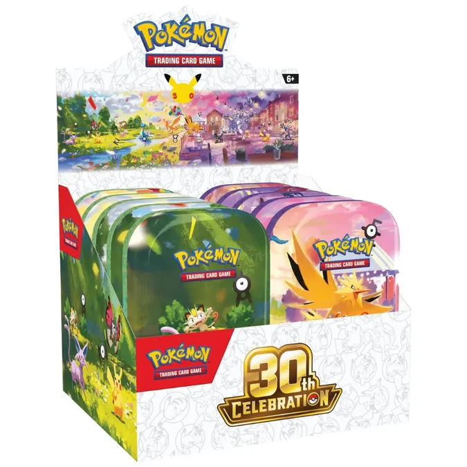 Pokémon - 30th Celebration Mini Tin - EN (Zufälliges Motiv)