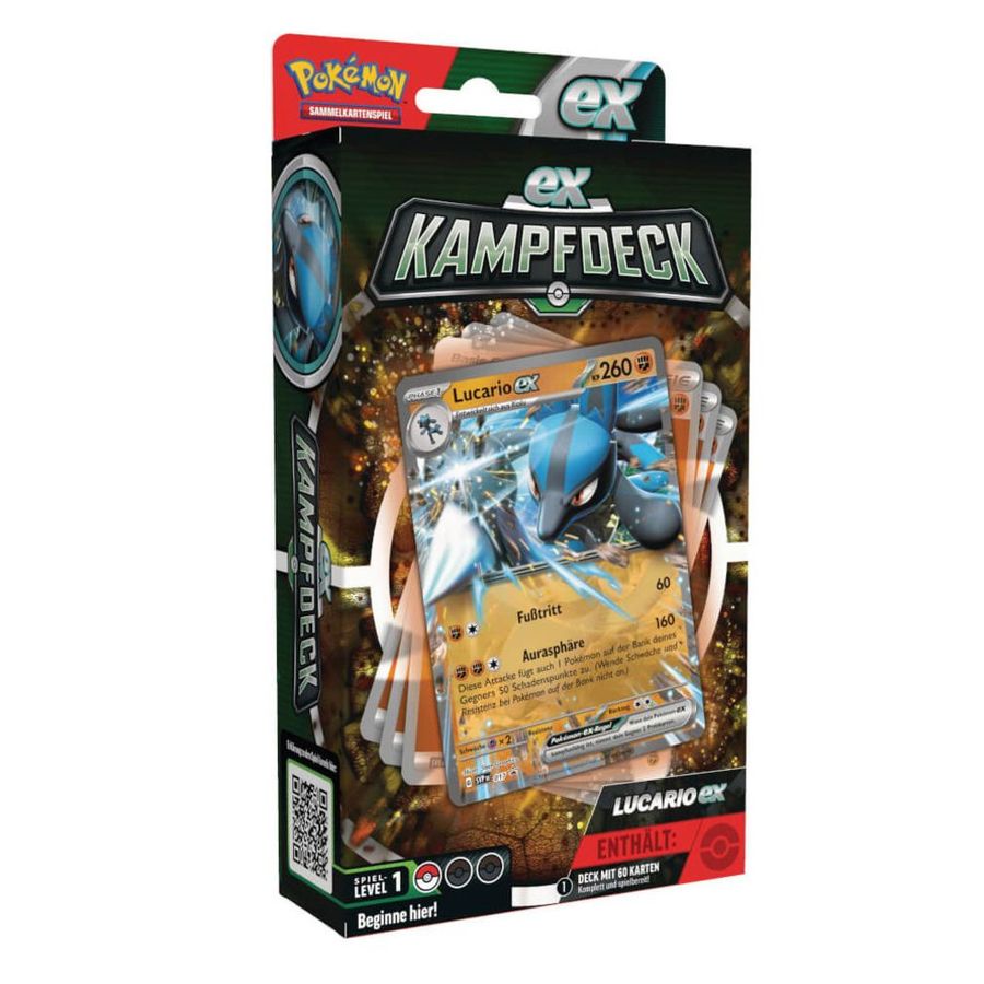 Pokémon - Lucario ex Kampfdeck - DE