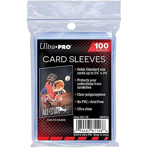 Ultra PRO - Sleeves Kartenhüllen - 100 Stück