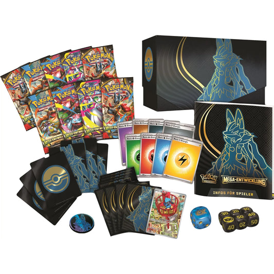 Pokémon - Mega-Entwicklung Lucario Top Trainer Box - DE