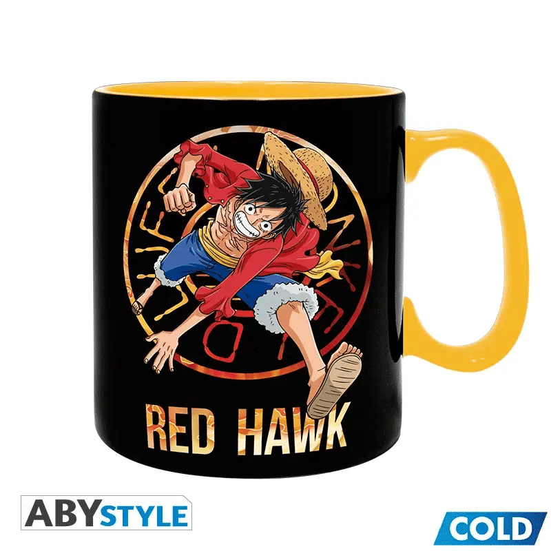 One Piece - Heat-Change Mug Luffy & Sabo - 460 ml