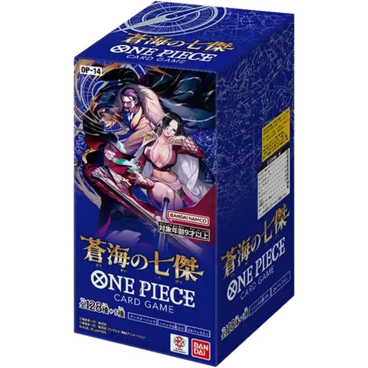 One Piece Card Game - OP14 The Azure Sea's Seven Booster Display - JP