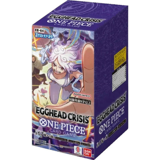 One Piece Card Game - EB04 Egghead Crisis Booster Display - JP