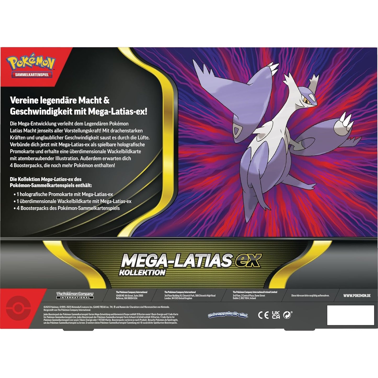 Pokémon - Mega-Latias ex Kollektion - DE