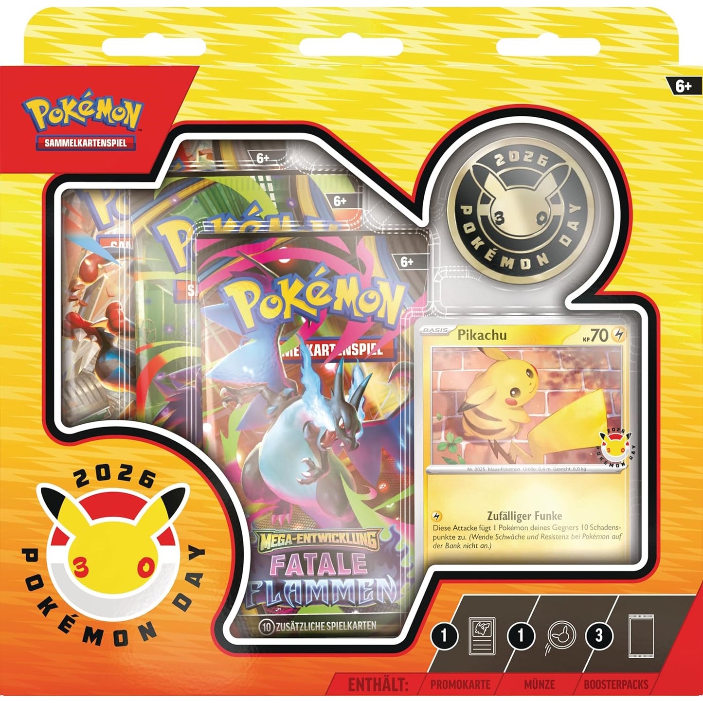 Pokémon - Pokémon Day 2026 Kollektion - Pikachu Promo - DE