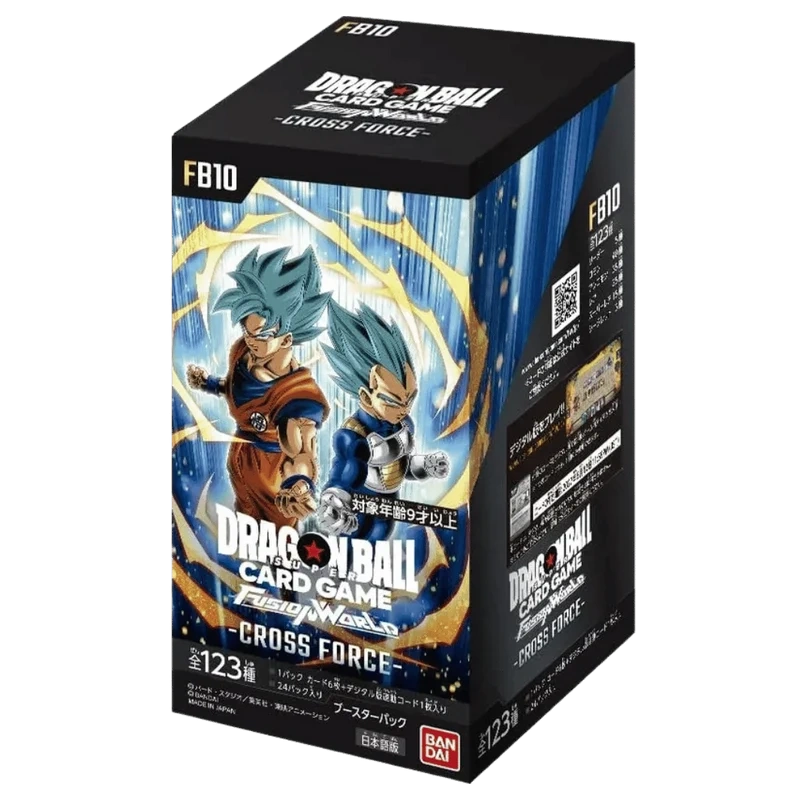 Dragon Ball Fusion World - FB10 Cross Force Booster Display - JP