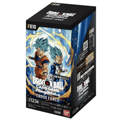 Dragon Ball Fusion World - FB10 Cross Force Booster Display - JP