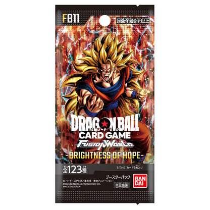 Dragon Ball Fusion World - FB11 Brightness of Hope Booster Display - JP