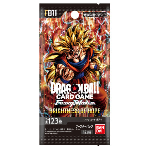 Dragon Ball Fusion World - FB11 Brightness of Hope Booster Display - JP