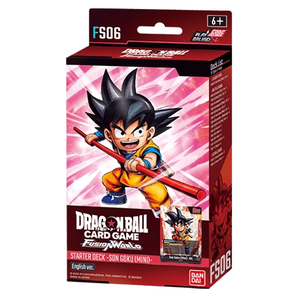 Dragon Ball Fusion World - Son Goku (Mini) Starter Deck [FS06] - EN