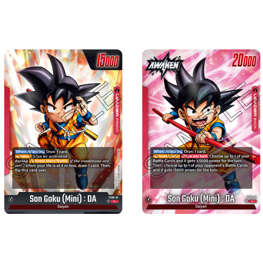 Dragon Ball Fusion World - Son Goku (Mini) Starter Deck [FS06] - EN