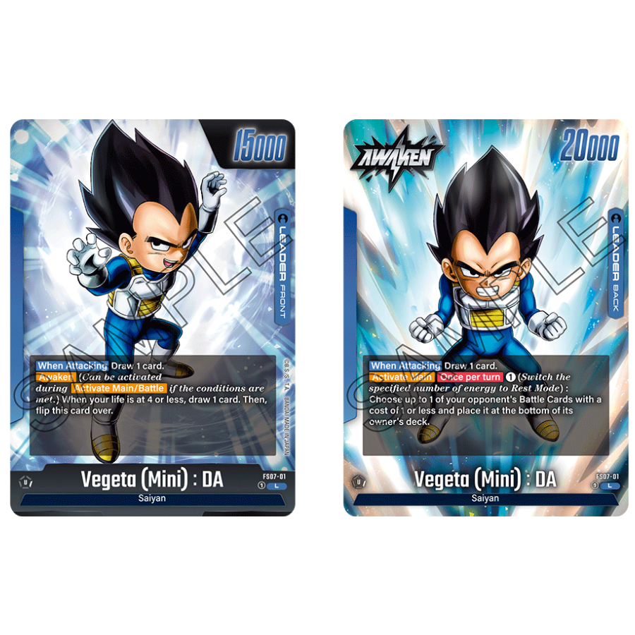 Dragon Ball Fusion World - Vegeta (Mini) Starter Deck [FS07] - EN