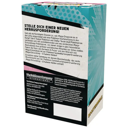 Pokémon - Mega-Entwicklung: Erhabene Helden Booster Bundle - DE
