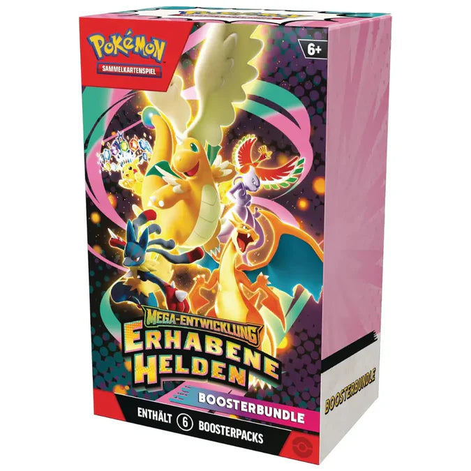 Pokémon - Mega-Entwicklung: Erhabene Helden Booster Bundle - DE