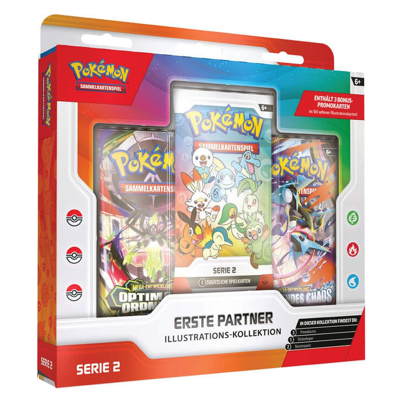 Pokémon - Erste Partner Illustrations-Kollektion Serie 2 - DE