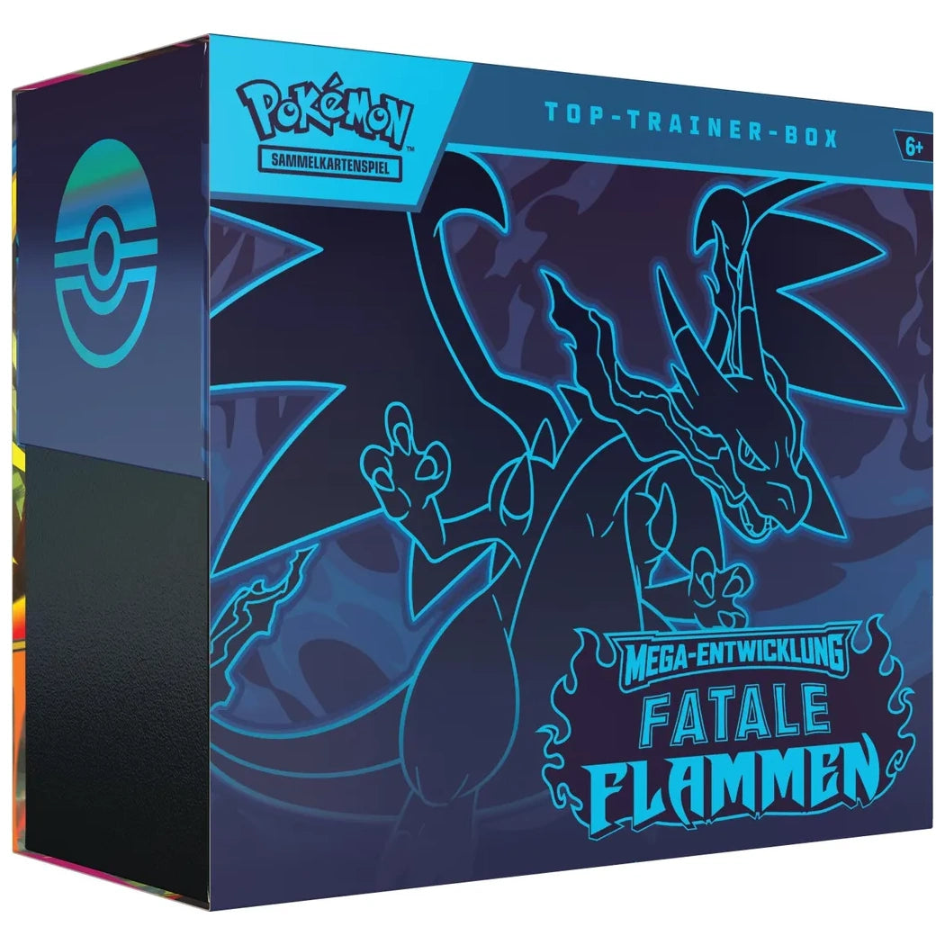 Pokémon - ME03 Mega-Entwicklung Fatale Flammen Top-Trainer-Box - DE