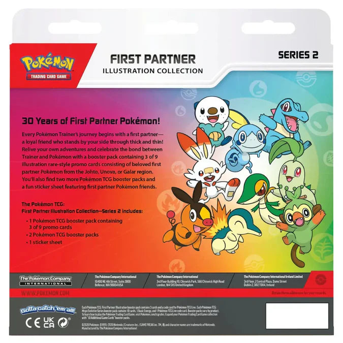 Pokémon - First Partner Illustration Collection Series 2 - EN
