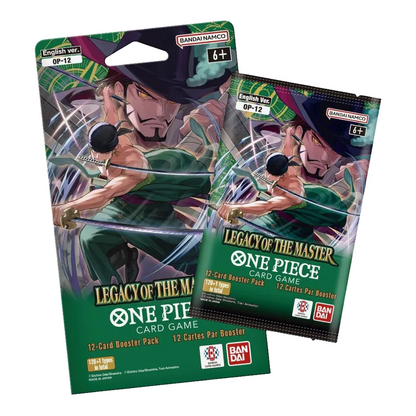 One Piece Card Game - OP12 Legacy of the Master Sleeved Booster Pack - EN
