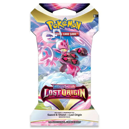 Pokémon Sword & Shield - Lost Origin Sleeved Booster - EN (Artwork zufällig)