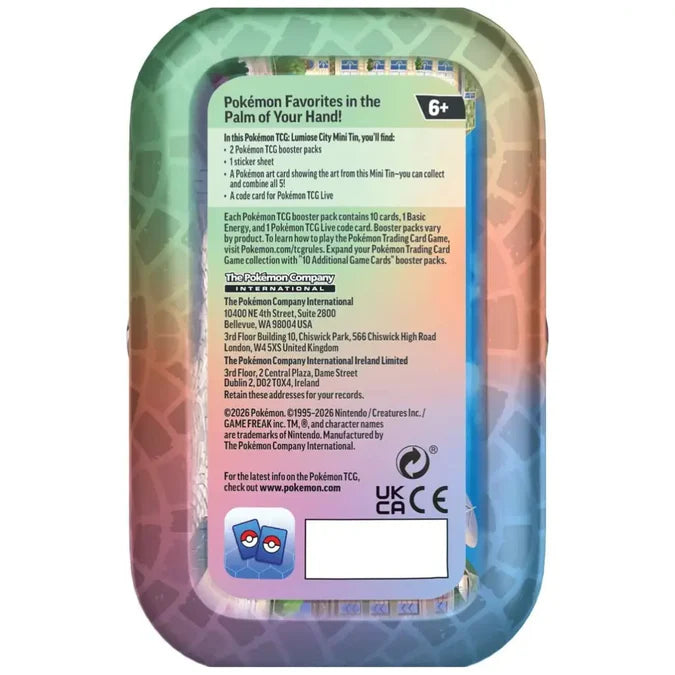 Pokémon - Lumiose City Mini Tin - EN (Zufälliges Motiv)