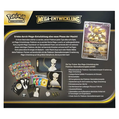 Pokémon - ME02 Mega-Entwicklung Top-Trainer-Box Guardevoir - DE