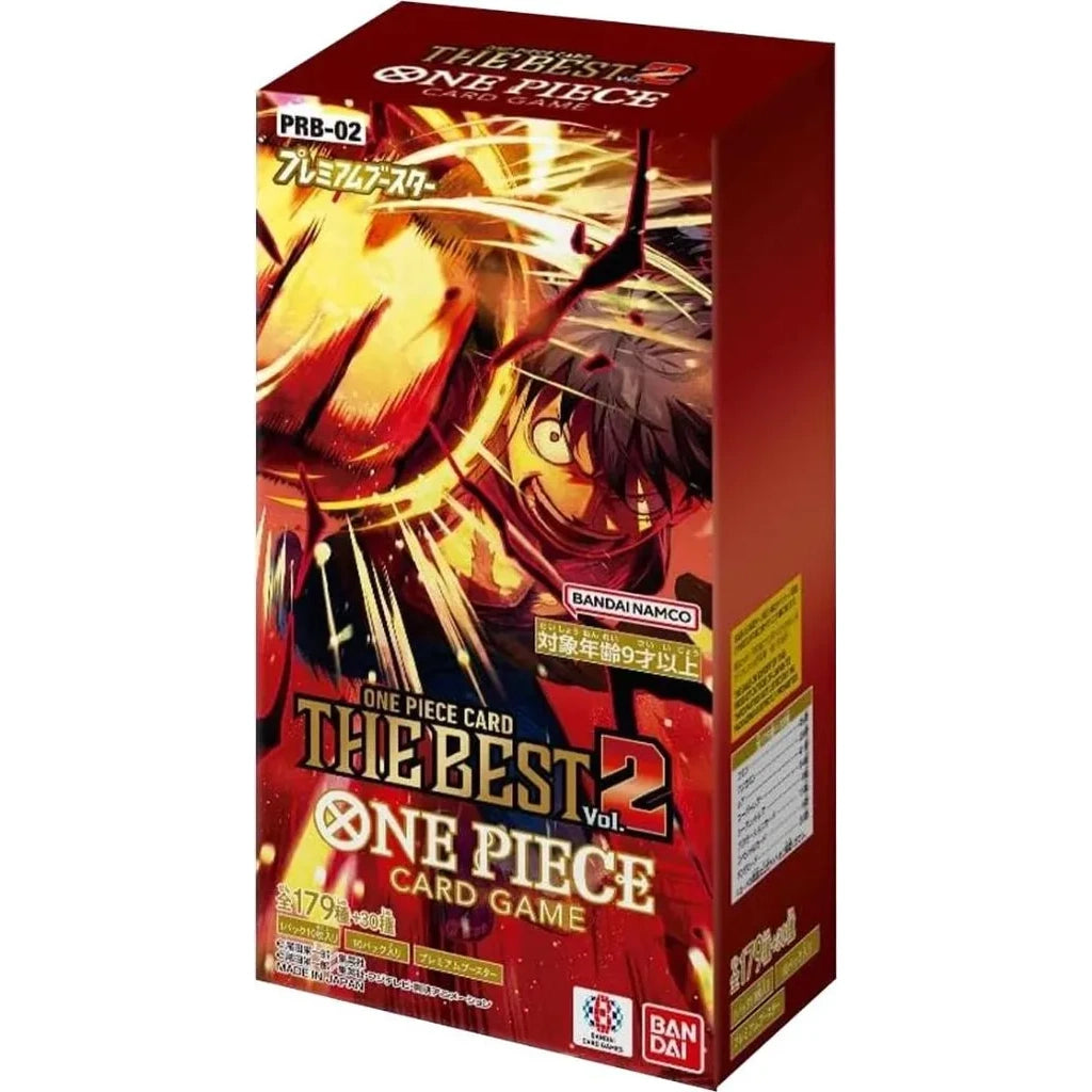 One Piece Card Game - THE BEST Vol.2 PRB-02 Booster Display - JP