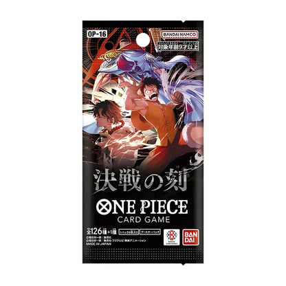 One Piece Card Game - OP16 The Time of Battle Booster Display - JP