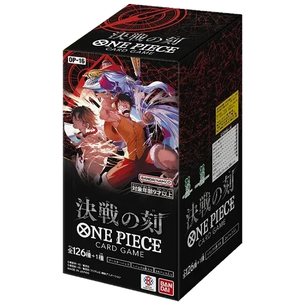 One Piece Card Game - OP16 The Time of Battle Booster Display - JP