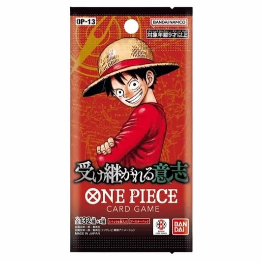 One Piece Card Game - OP13 Carrying On His Will Booster Pack - JP