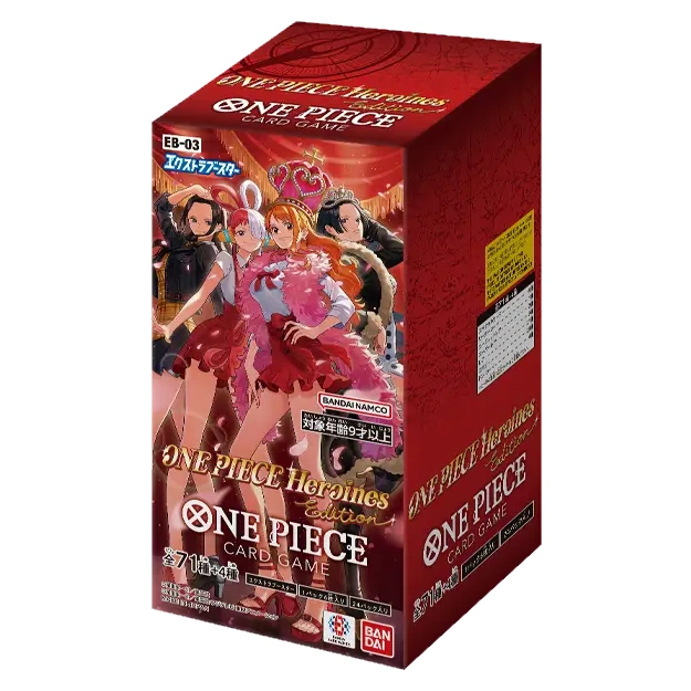 One Piece Card Game - EB03 Heroines Edition Booster Display - JP
