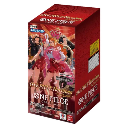 One Piece Card Game - EB03 Heroines Edition Booster Display - JP