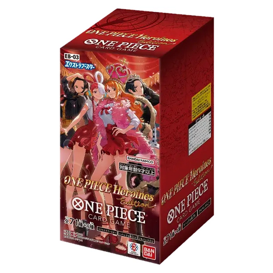 One Piece Card Game - EB03 Heroines Edition Booster Display - JP